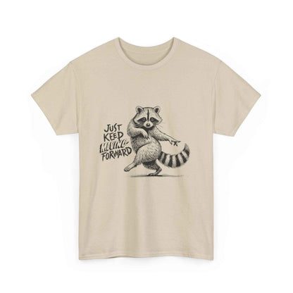 Raccoon 'Just Keep Shuffleing Forward' Tee