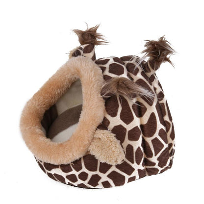 Snuggle Nest Hideaway - Soft Cotton Bed for Small Pets - Purrfect Pet Haven