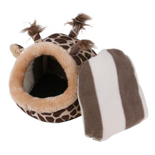 Snuggle Nest Hideaway - Soft Cotton Bed for Small Pets - Purrfect Pet Haven