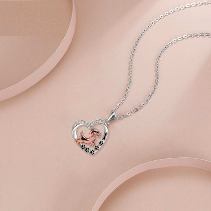 Love Pendant Pet Dog Dog Necklace Female - Purrfect Pet Haven
