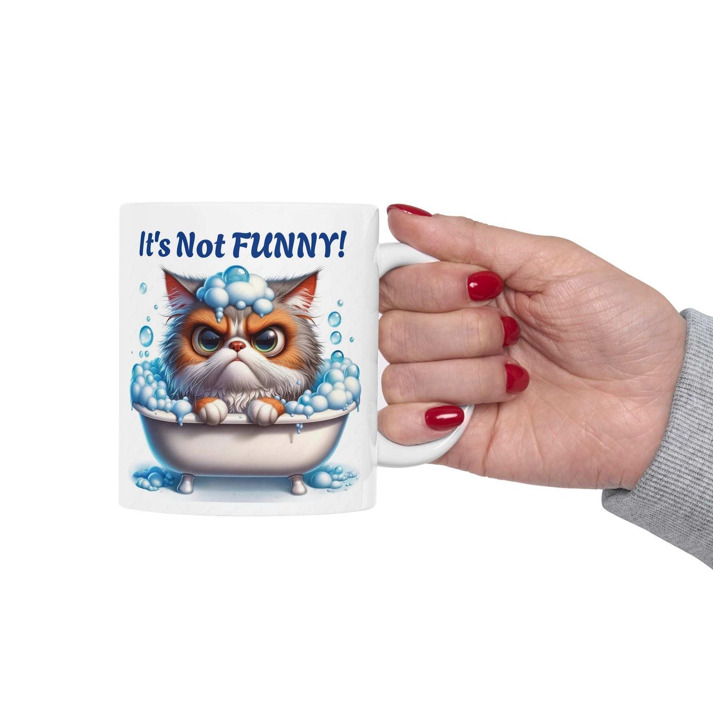 Funny Cat Ceramic Mug - Perfect Gift for Cat Lovers - Purrfect Pet Haven