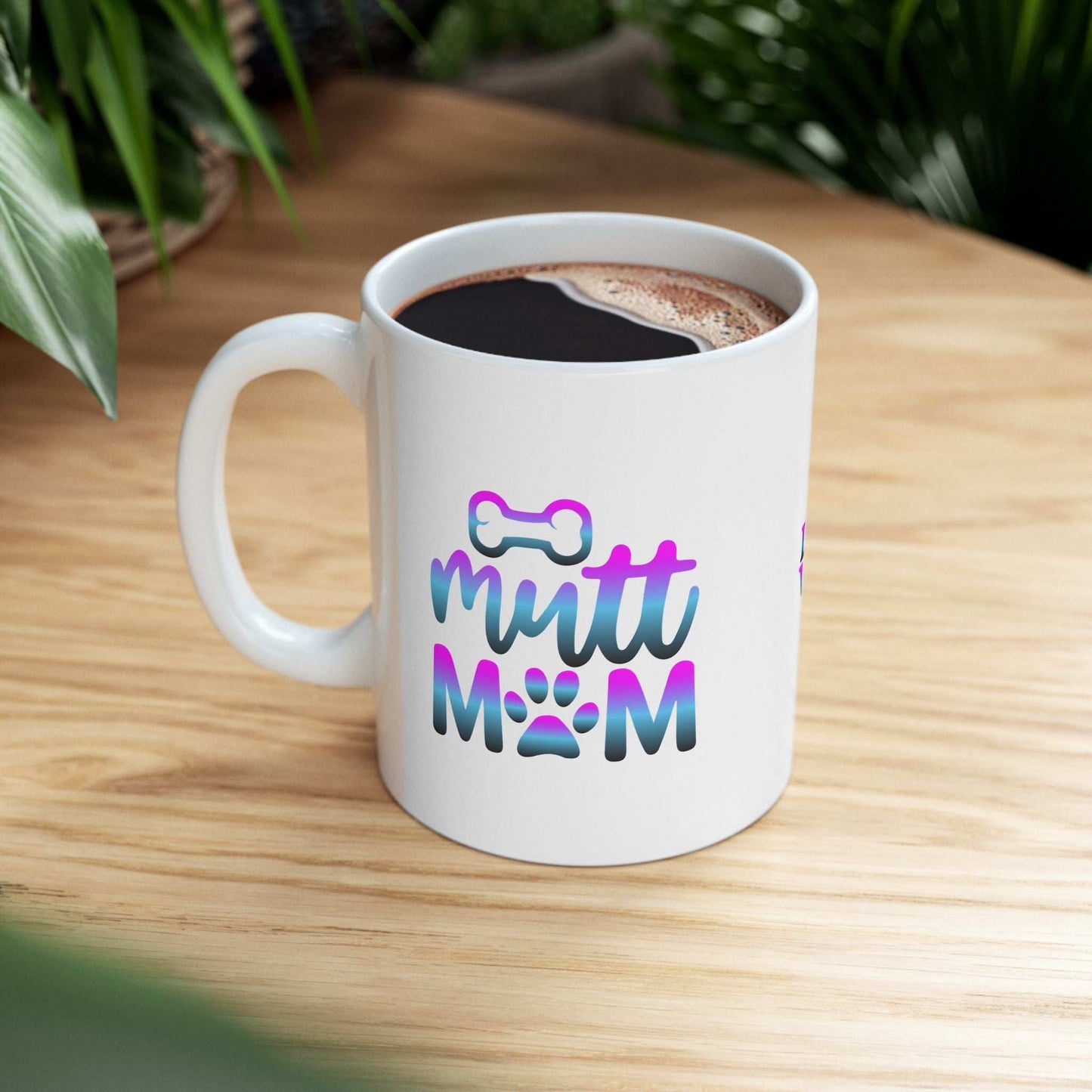 Cute Mutt Mom Ceramic Mug - Ideal Gift for Animal Lovers - Purrfect Pet Haven