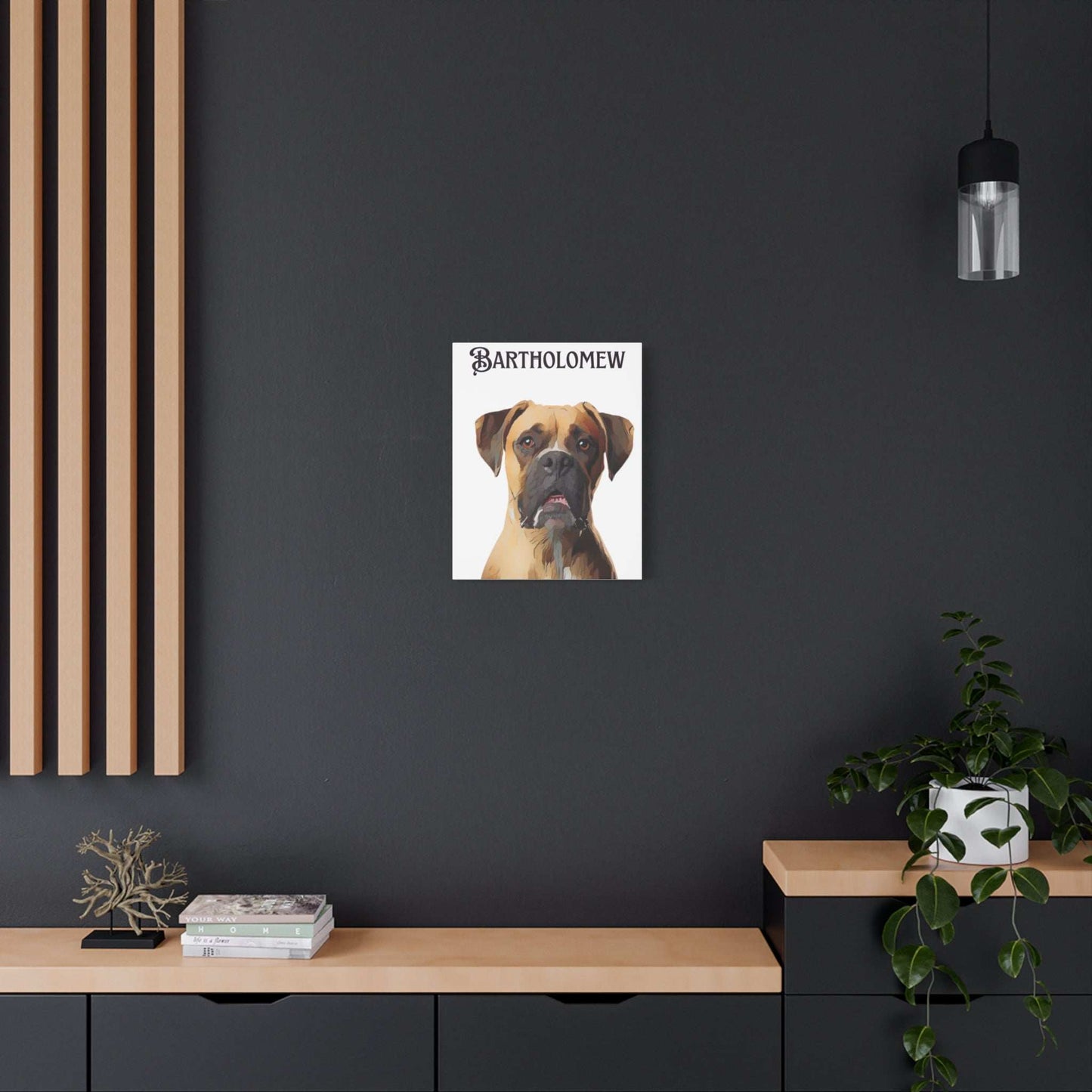 PAW-sonalized White Canvas Print | Upload Photo~Choose size - Purrfect Pet Haven