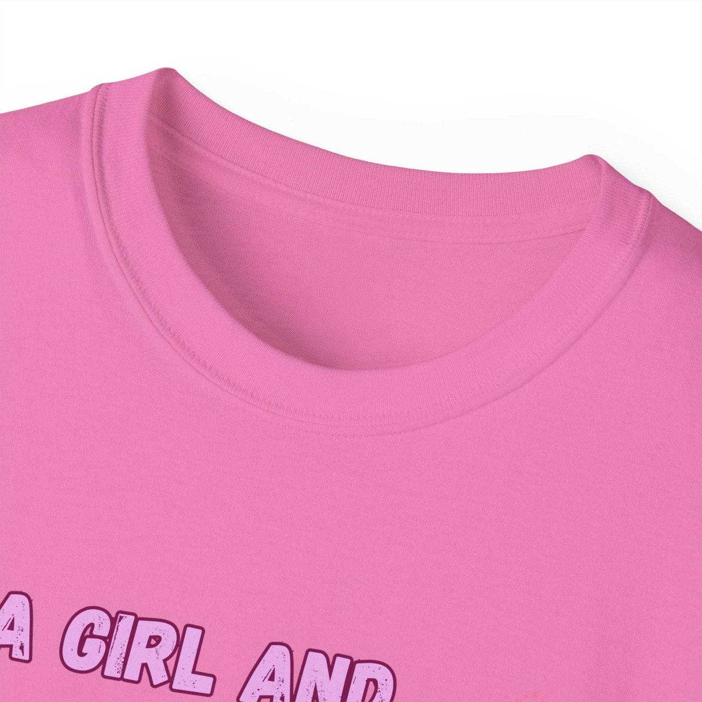 Girl and Her Dog Unisex Tee | Cute Pet Lover Shirt | Personalized Gift - Purrfect Pet Haven