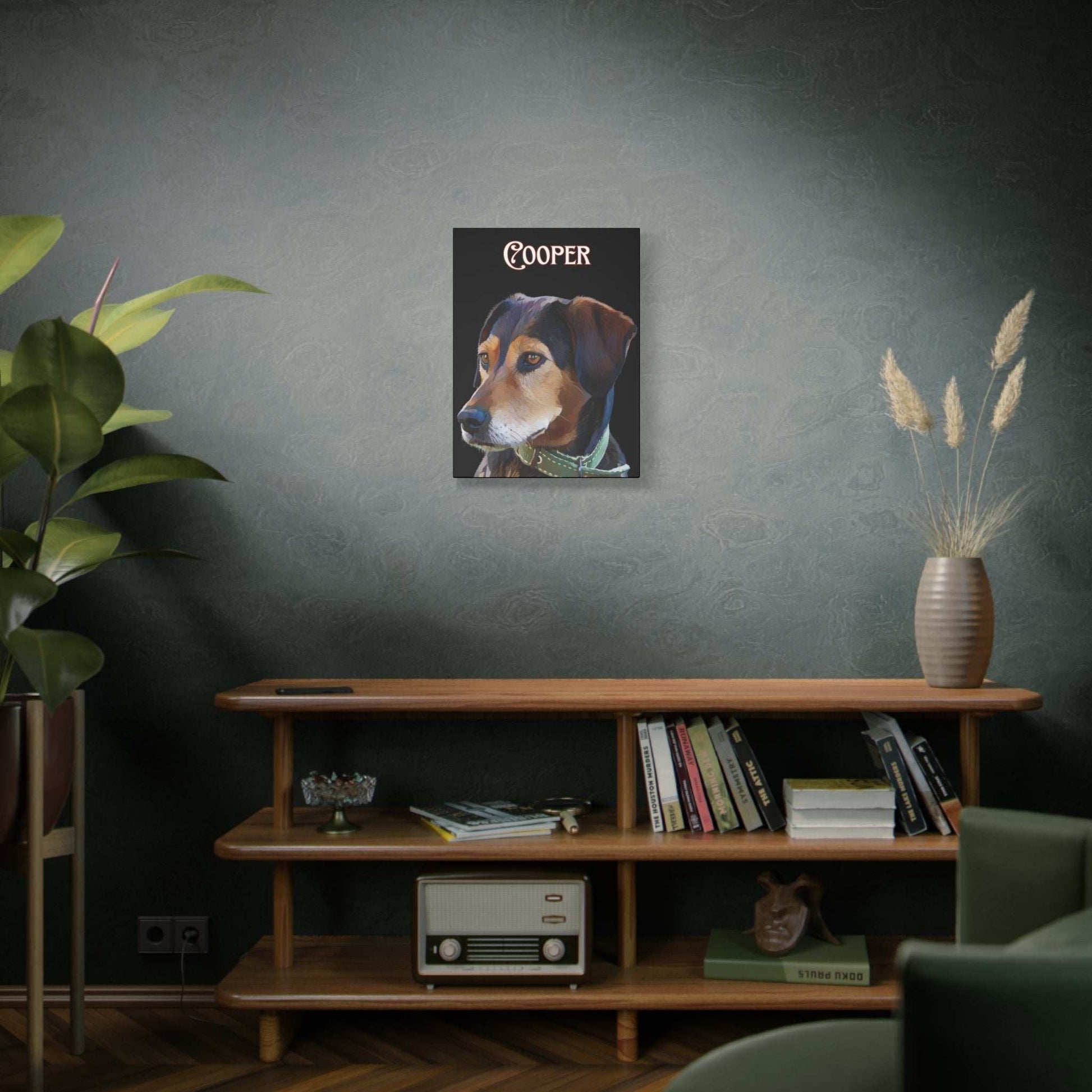 Custom Portrait Cartoon Photo Canvas Print Matte Canvas - Upload Your Photo | Purrfect Pet Haven