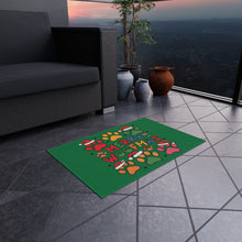 Merry Woofmas Outdoor Rug — Festive Paw Print Christmas Doormat - Purrfect Pet Haven