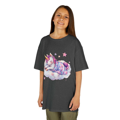 Dreamy Unicorn Kids Heavy Cotton Tee - Cute & Cozy for Everyday Adventures - Purrfect Pet Haven