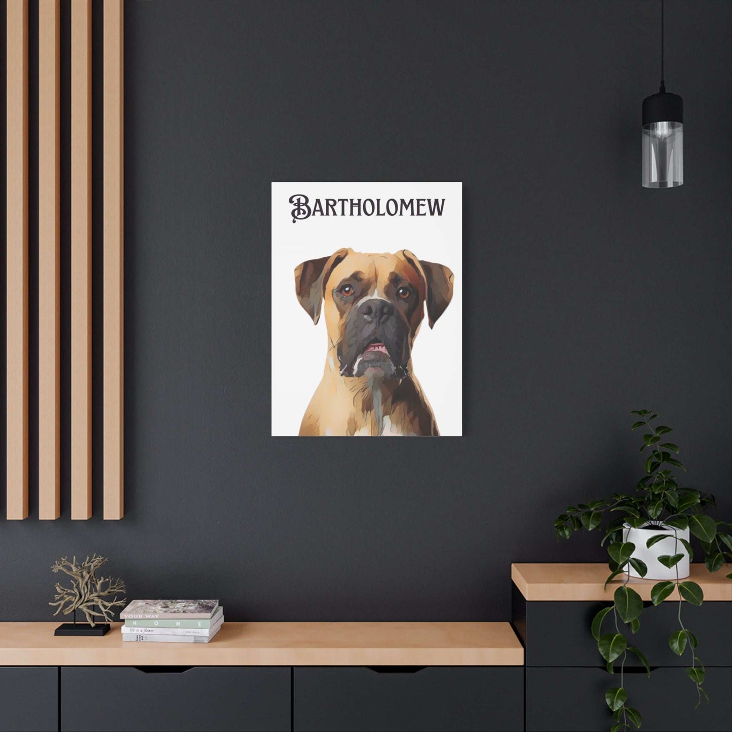 PAW-sonalized White Canvas Print | Upload Photo~Choose size - Purrfect Pet Haven