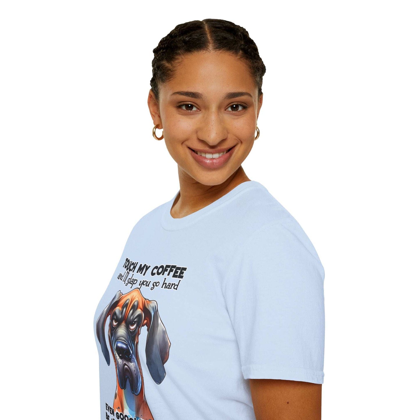 Funny Dog Coffee Lover T-Shirt - Hilarious Pet Parent Humor Tee - Purrfect Pet Haven