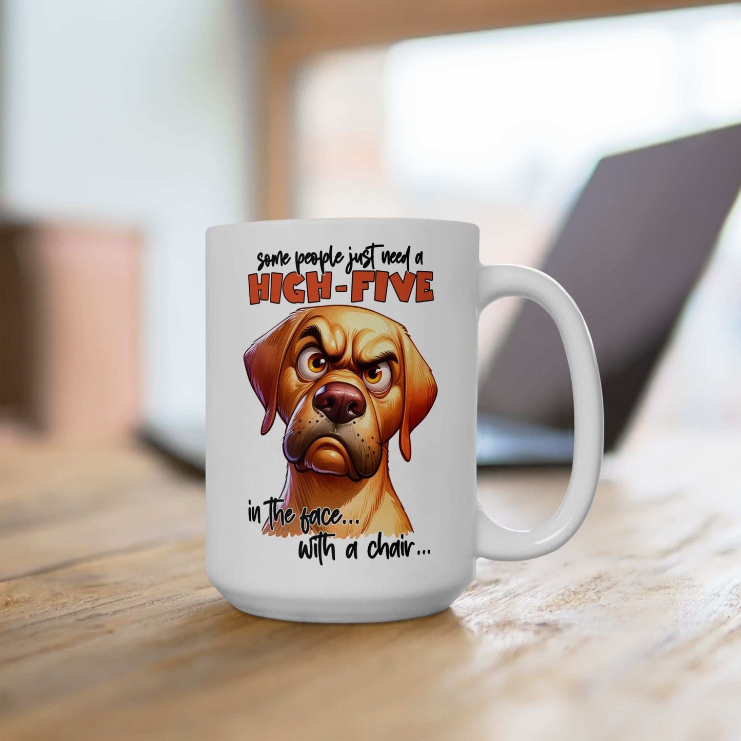 Humorous Dog Lover Ceramic Mug - Perfect Gift for Pet Owners - Purrfect Pet Haven