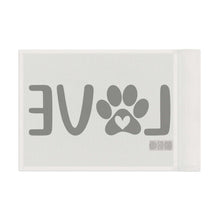 Pet Love Flag - Heart Paw Print Decor - Purrfect Pet Haven