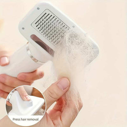 2-in-1 Portable Pet Hair Dryer And Grooming Brush For Dogs And Cats - Purrfect Pet Haven