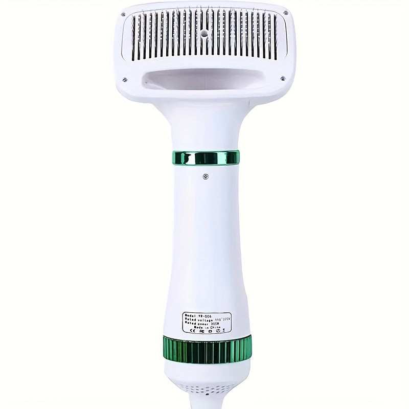 2-in-1 Portable Pet Hair Dryer And Grooming Brush For Dogs And Cats - Purrfect Pet Haven