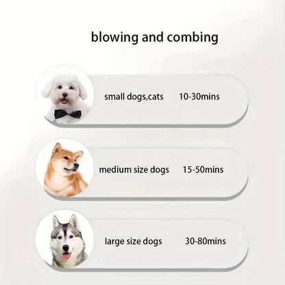 2-in-1 Portable Pet Hair Dryer And Grooming Brush For Dogs And Cats - Purrfect Pet Haven