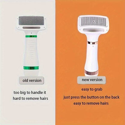 2-in-1 Portable Pet Hair Dryer And Grooming Brush For Dogs And Cats - Purrfect Pet Haven