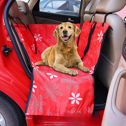 Waterproof Pet Rear Printed Double Layer Car Protection Mat - Purrfect Pet Haven