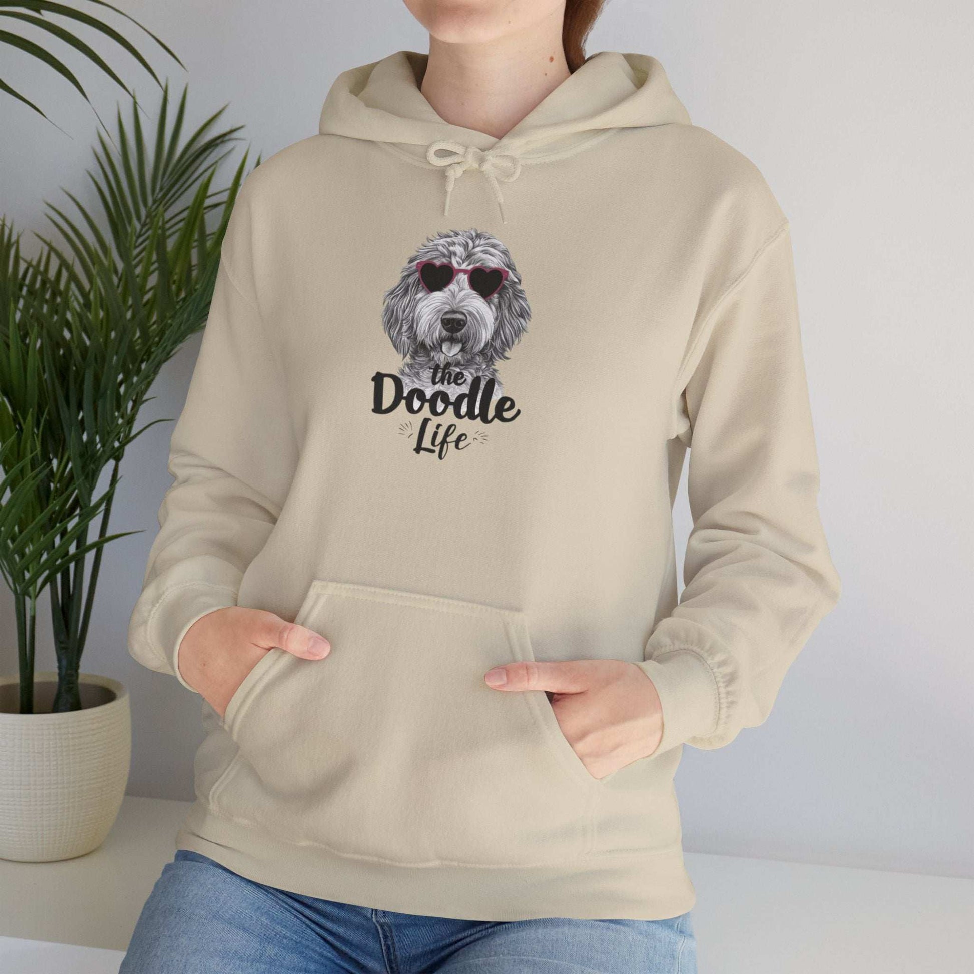 Doodle Dog Unisex Sweatshirt - Cozy Pet Lover Hoodie - Purrfect Pet Haven