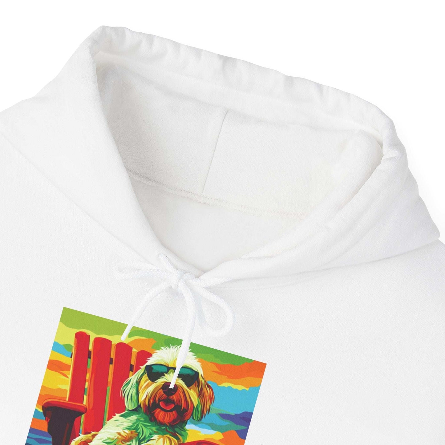 Colorful Goldendoodle Hoodie - Dog Lover Sweatshirt - Purrfect Pet Haven