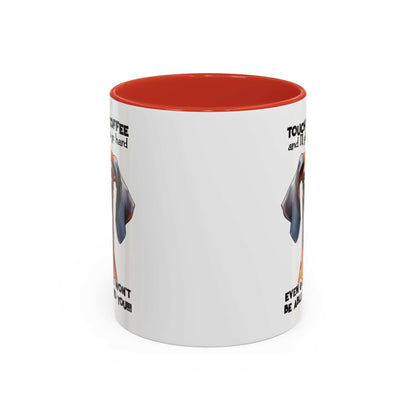 Funny Dog Coffee Mug for Pet Lovers – Tough Coffee Quote – Gift for Dog Owners - Purrfect Pet Haven