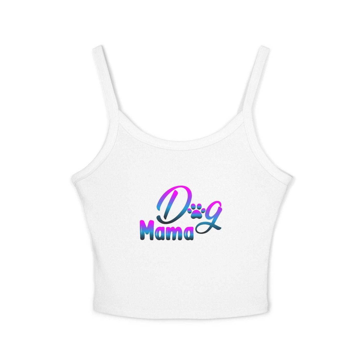 Dog Mama - Spaghetti Strap Tank Top - Purrfect Pet Haven
