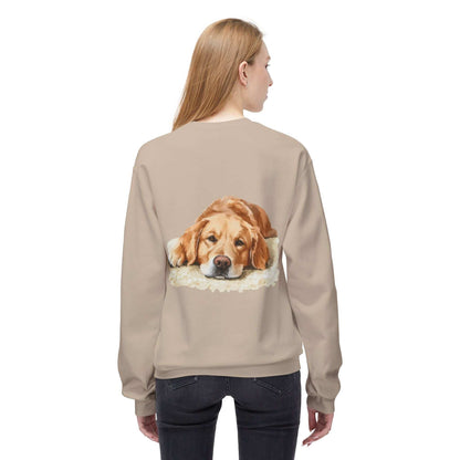 Cozy Golden Retriever Sweatshirt - Naptime Ahead Cloud - Purrfect Pet Haven