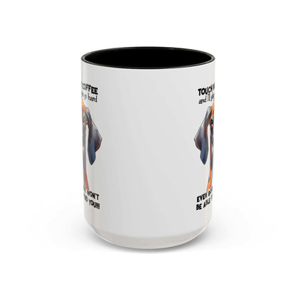 Funny Dog Coffee Mug for Pet Lovers – Tough Coffee Quote – Gift for Dog Owners - Purrfect Pet Haven