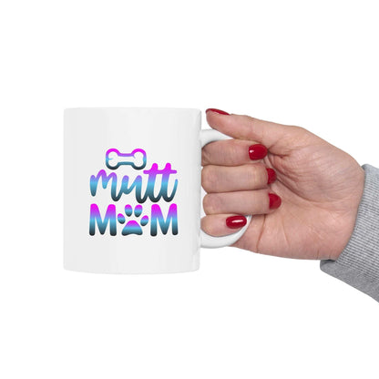 Cute Mutt Mom Ceramic Mug - Ideal Gift for Animal Lovers - Purrfect Pet Haven