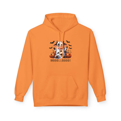 Mooo Cow Hoodie - Soft Fleece Unisex Sweatshirt - Purrfect Pet Haven