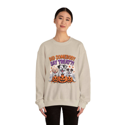 Halloween Dog Lover Crewneck - Cozy Spooky Season Pet Parent Sweatshirt - Purrfect Pet Haven