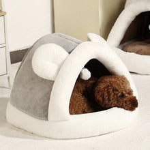 Pet Tent Cave Bed For Cats Small Dogs - Comfortable Pet Sleeping Bed - Purrfect Pet Haven