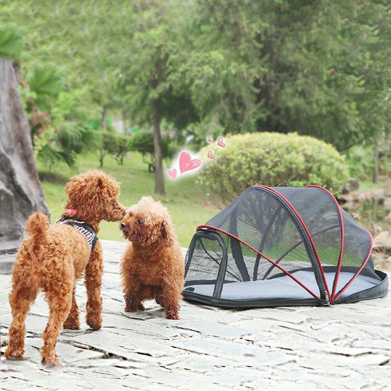 Travel Portable Folding Pet Tent - Great for Camping Park - Purrfect Pet Haven