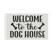 Welcome to the Dog House Flag - Dog Lover Outdoor Decor - Purrfect Pet Haven