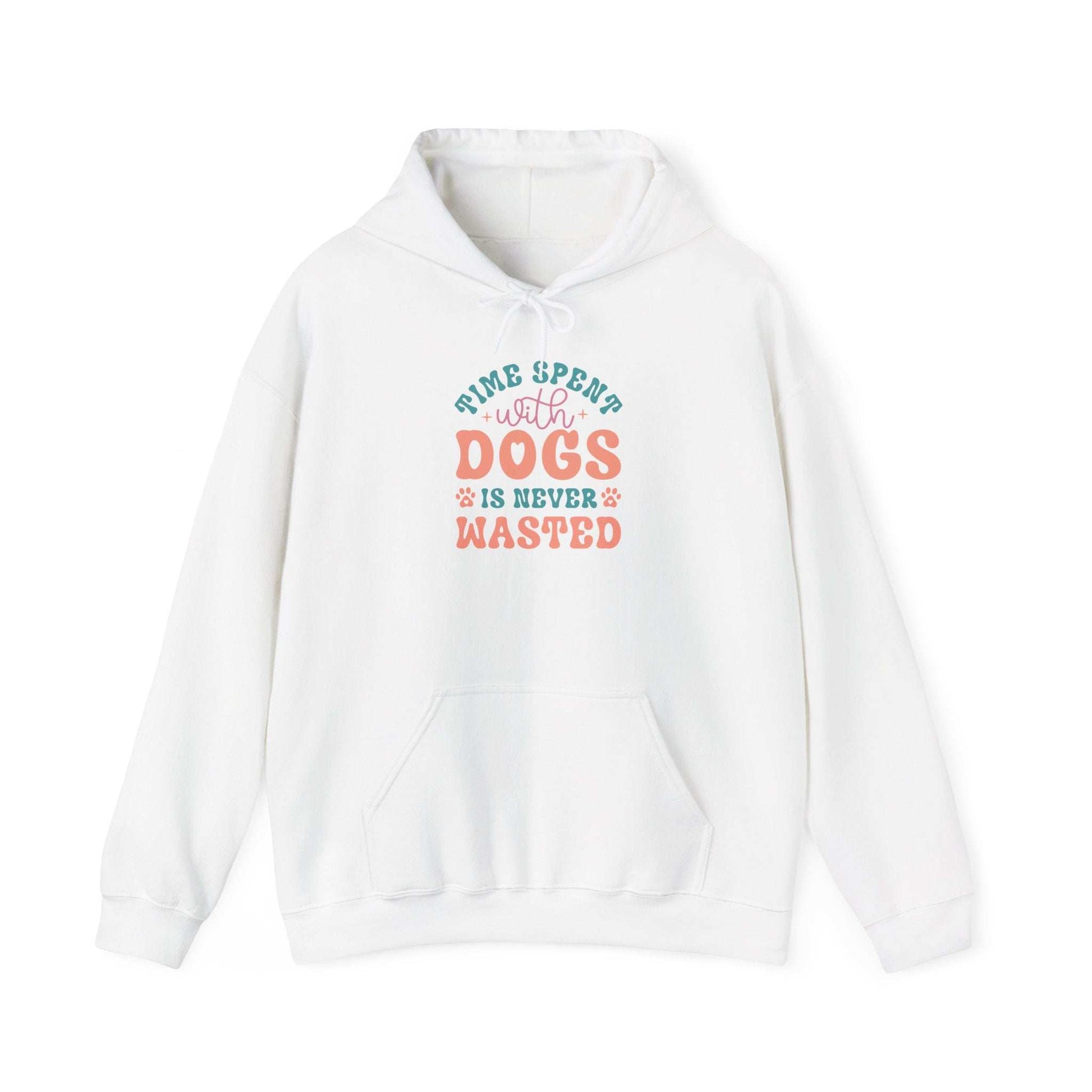 Time Spent with Dogs Hoodie - Perfect for Dog Lovers | Purrfect Pet Haven