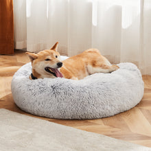 Pet Bed - Round Fluffy Plush for Dogs & Cats - Purrfect Pet Haven