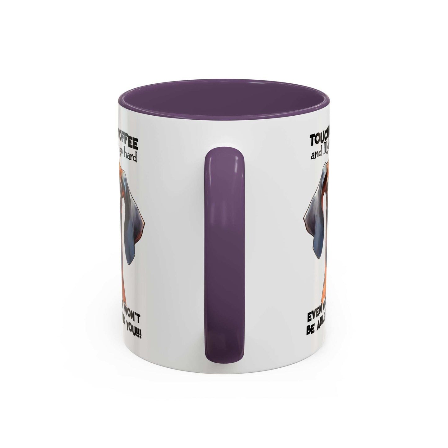 Funny Dog Coffee Mug for Pet Lovers – Tough Coffee Quote – Gift for Dog Owners - Purrfect Pet Haven