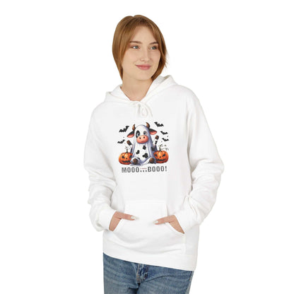 Mooo Cow Hoodie - Soft Fleece Unisex Sweatshirt - Purrfect Pet Haven