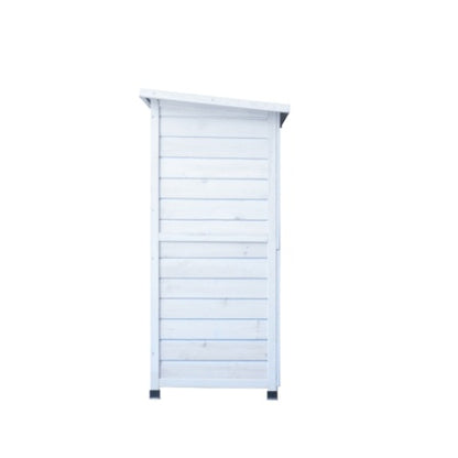 2-Story Rabbit Hutch - White with Removable Trays & Run - Purrfect Pet Haven