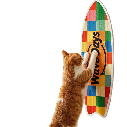 Rectangular Cat Scratcher With Felt Pads