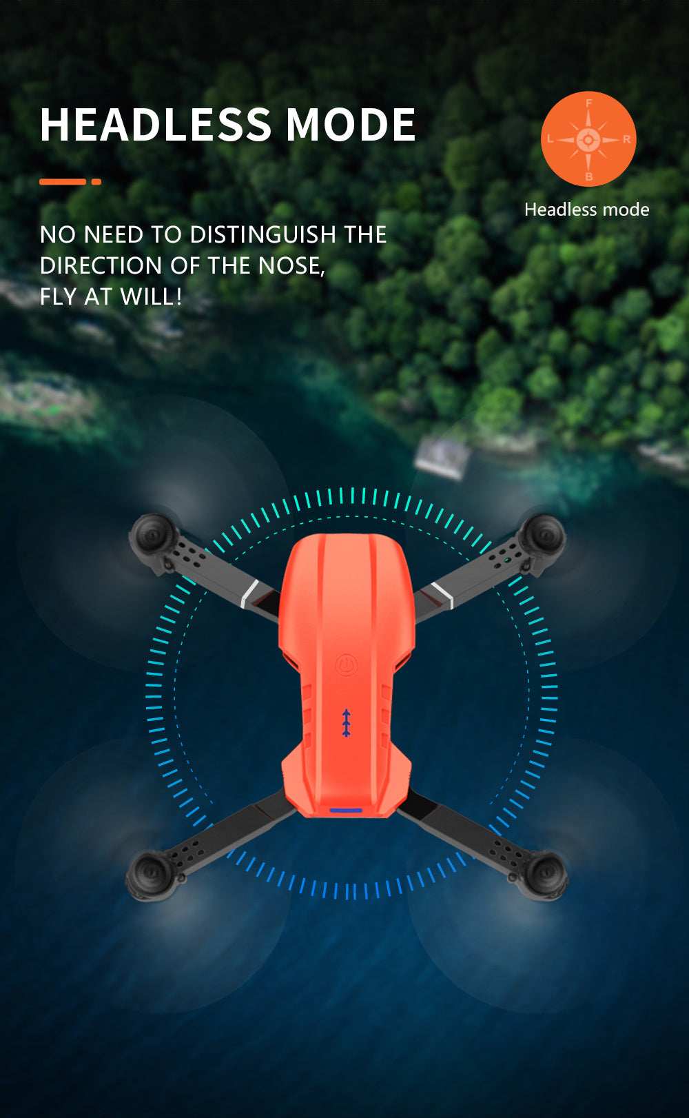 E99 Smart Pet Photography Drone - Foldable RC Camera with Real-Time Video - Purrfect Pet Haven
