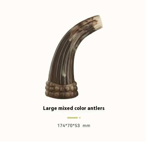 Natural Ox Horn Dog Chew - Long-Lasting Teeth Grinding for Heavy Chewers - Purrfect Pet Haven