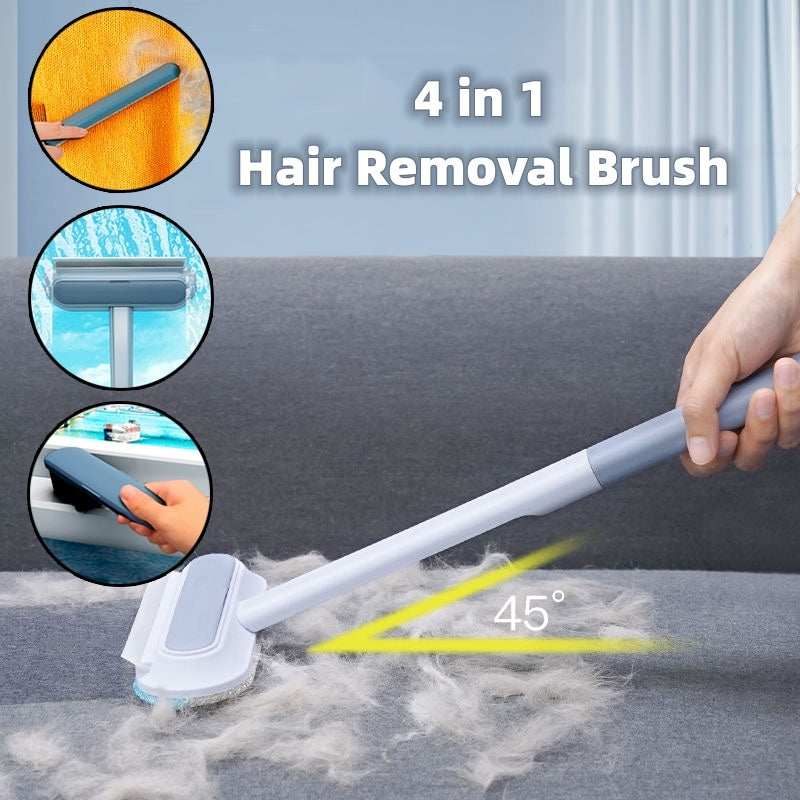 4-in-1 Pet Hair Removal Brush - Multi-Surface Cleaner - Purrfect Pet Haven