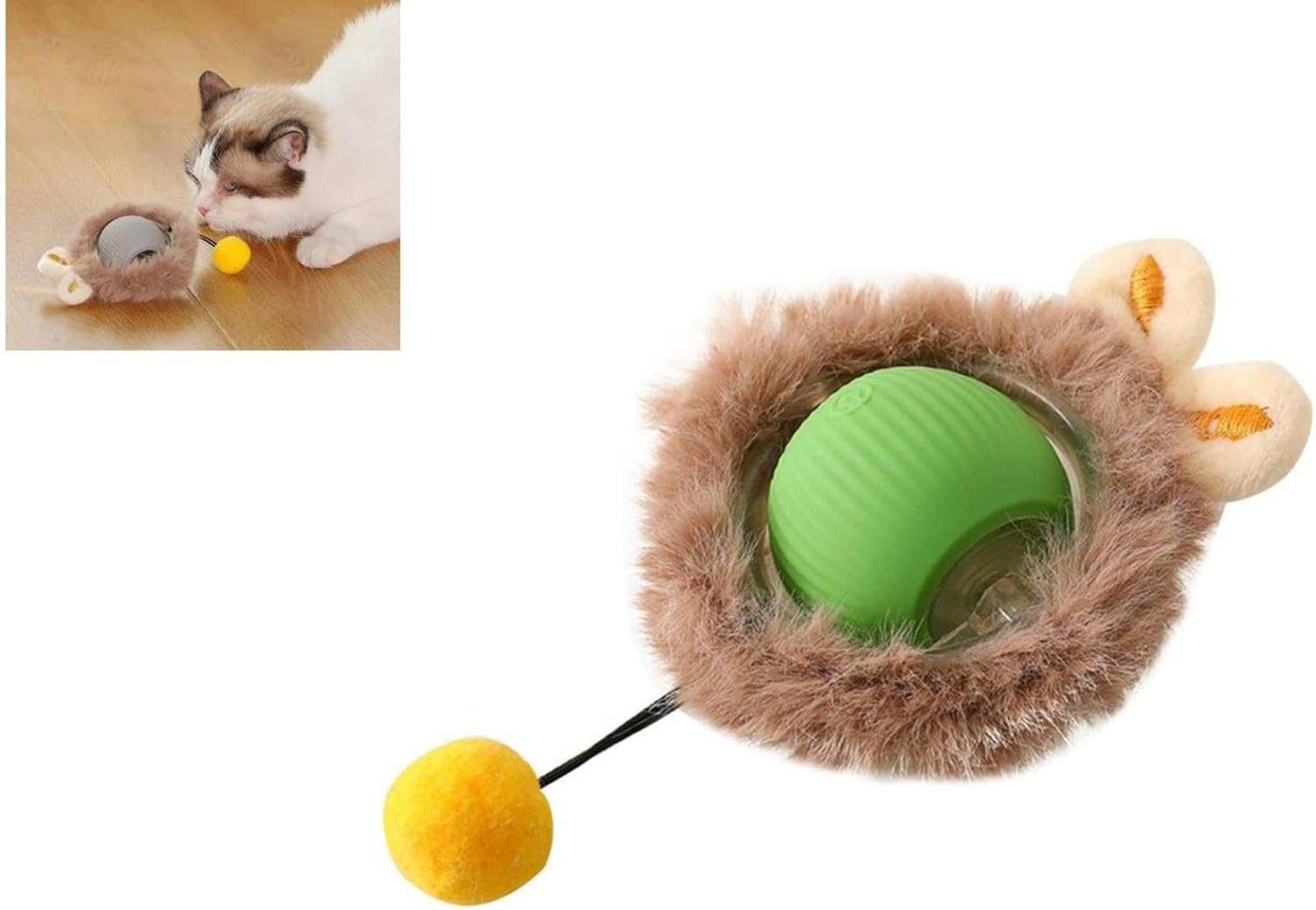 Smart Interactive Rolling Ball - Automatic Pet Toy for Cats & Dogs - Purrfect Pet Haven