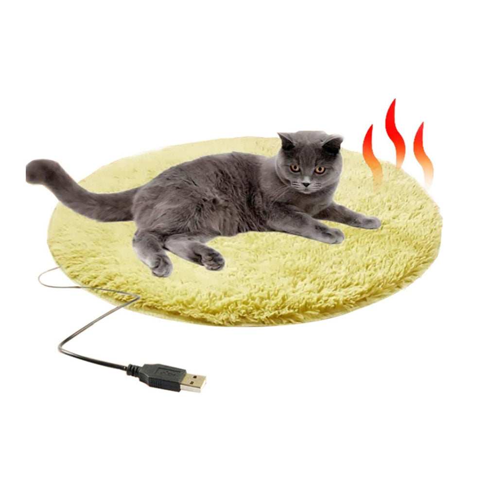 USB Heated Pet Bed - Energy-Saving Warming Mat for Pets - Purrfect Pet Haven