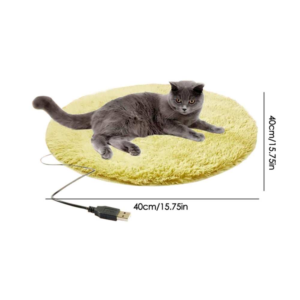 USB Heated Pet Bed - Energy-Saving Warming Mat for Pets - Purrfect Pet Haven