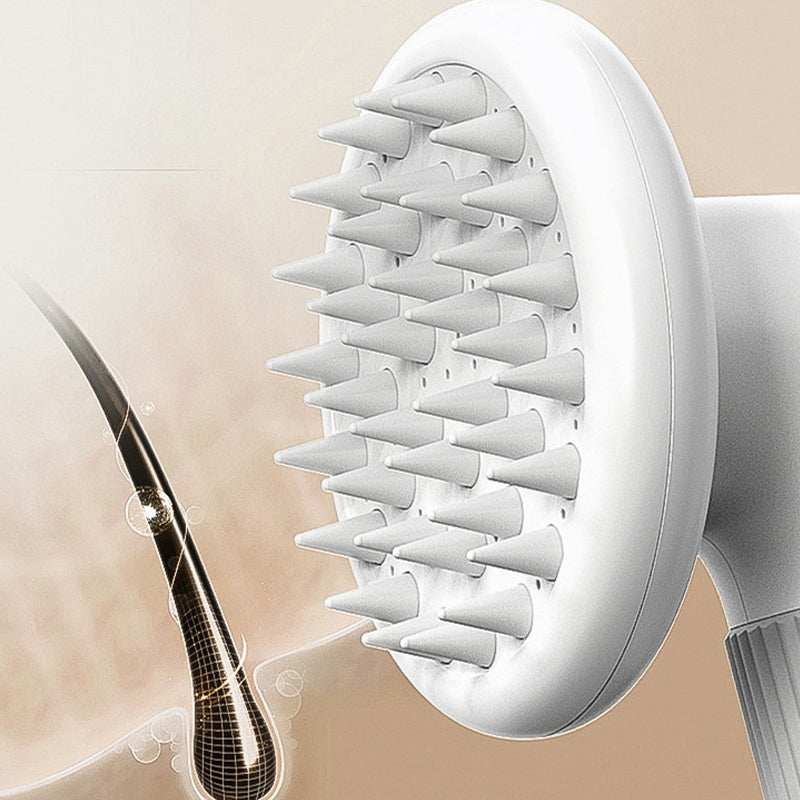 Automatic Foaming Silicone Bristles Pet Bathing Brush- USB Charging - Purrfect Pet Haven