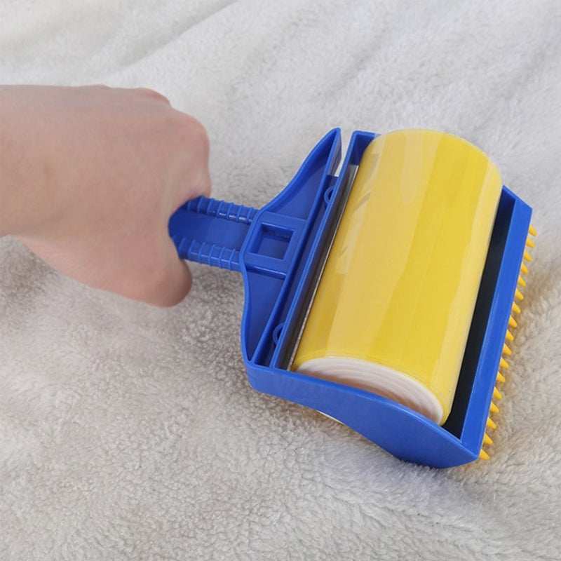 Washable Pet Hair Roller - Eco-Friendly & Reusable Sticky - Purrfect Pet Haven
