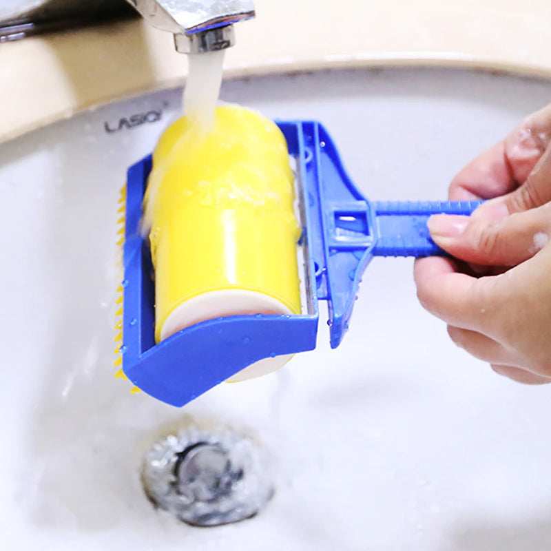 Washable Pet Hair Roller - Eco-Friendly & Reusable Sticky - Purrfect Pet Haven
