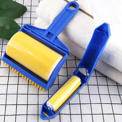 Washable Pet Hair Roller - Eco-Friendly & Reusable Sticky - Purrfect Pet Haven