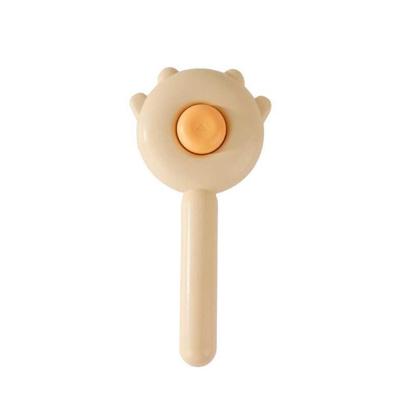 Professional De-Shedding Brush - Massage Grooming Tool with Self-Cleaning Button - Purrfect Pet Haven