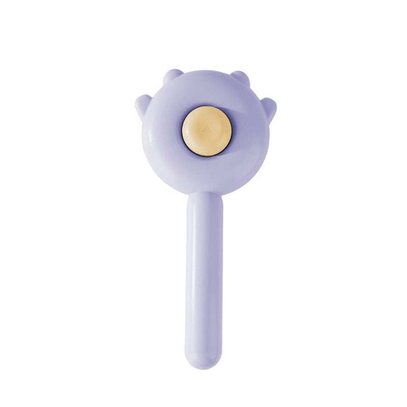 Professional De-Shedding Brush - Massage Grooming Tool with Self-Cleaning Button - Purrfect Pet Haven